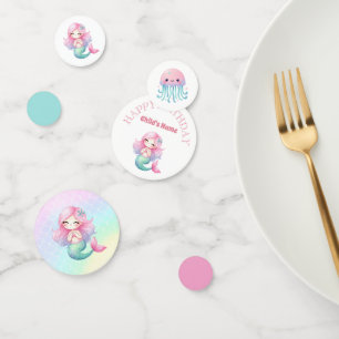 Watercolor Child's Bug Insect Birthday Confetti