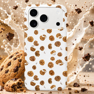 Watercolor Chocolate Chip Cookies Pattern