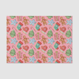Watercolor Christmas Cookies Tissue Paper