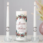 Watercolor Christmas Holly Berry Wreath