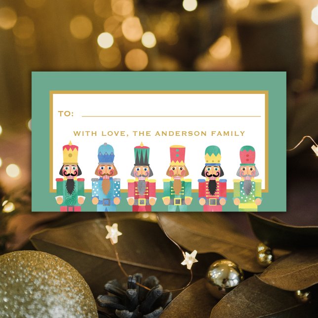 WATERCOLOR CHRISTMAS NUTCRACKER GIFT STICKER (Creator Uploaded)