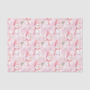 Watercolor Christmas Pattern Tissue Paper