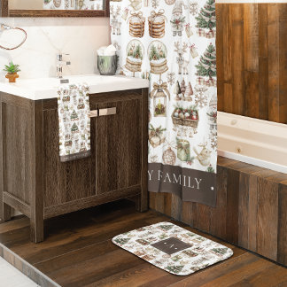 Watercolor Christmas Personalized Modern