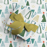 Watercolor Christmas Tree Wrapping Paper<br><div class="desc">The perfect festive gift wrap for under the Christmas tree! Featuring a playful colour scheme of watercolor Christmas trees. Makes for cheerful gifts and festive decor throughout the holidays!</div>