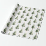 Watercolor Christmas Tree Wrapping Paper<br><div class="desc">Transform your holiday gifts into magical surprises with our Watercolor Dreamy Christmas Trees Wrapping Paper. Featuring beautifully hand-painted Christmas trees in soft, ethereal hues, this enchanting design captures the wonder of the season. Perfect for adding a touch of elegance and whimsy to your presents, this wrapping paper is ideal for...</div>