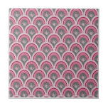 Watercolor Classic Pink Hand-drawn  Tile<br><div class="desc">Watercolor Classic Pink Hand-drawn Ceramic Tile</div>