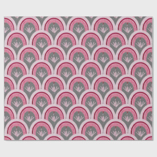 Watercolor Classic Pink Hand-drawn Wrapping Paper