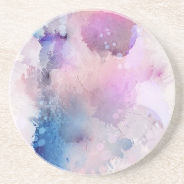 Watercolor Coaster (Front)