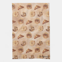 Watercolor Confectionery Patisserie Food Brunch