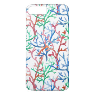 Watercolor Coral Pattern Case-Mate iPhone Case