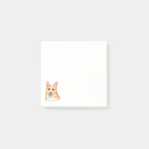 Watercolor Corgi for the Corgi Lover