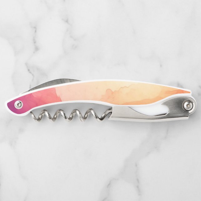 Watercolor Corkscrew (Back)