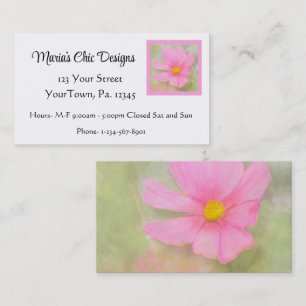 Watercolor Cosmos Profile Card
