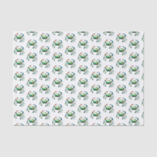 Watercolor Crab Tissue Paper