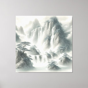 Watercolor Create Your Own Custom Design Canvas Print