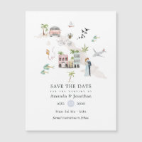 Watercolor Cuba Destination Wedding