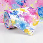 Watercolor Custom Necktie<br><div class="desc">A beautiful and unique necktie featuring a delicate watercolor design. Perfect for adding a touch of sophistication and personality to any outfit. This custom tie makes a thoughtful gift for any occasion.</div>