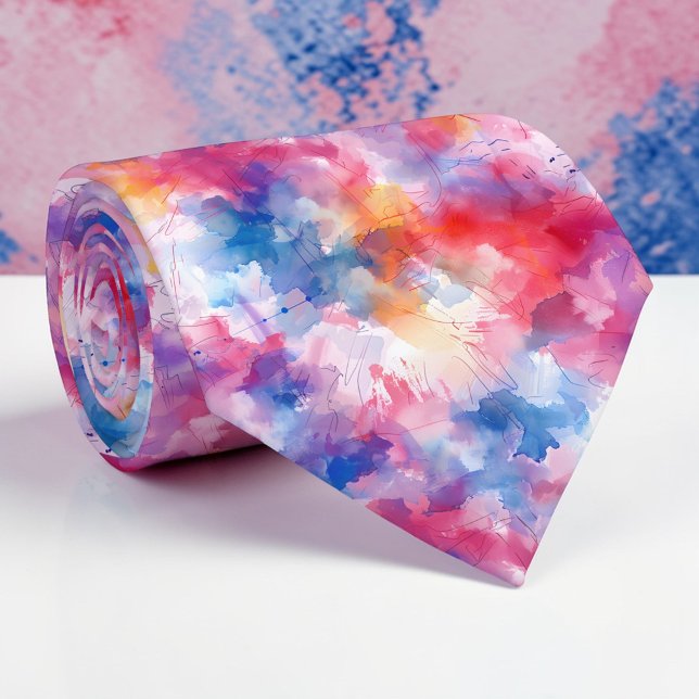 Watercolor Custom Necktie (Creator Uploaded)