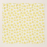 Watercolor Daffodil Ditzy Floral Scarf<br><div class="desc">Step out for your favourite spring occasion with these watercolor daffodil scarves! Shop the collection for more beautiful daffy printed goods. To see more work and learn about this artist, visit her at www.theprintsprincess.com and www.instagram.com/theprintsprincess</div>