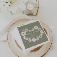 Watercolor Daisy & Bumble Bee Baby Shower