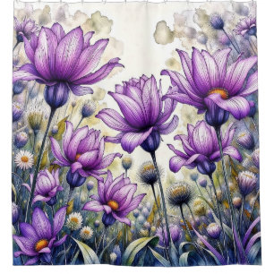 Watercolor Daisy Flower Design