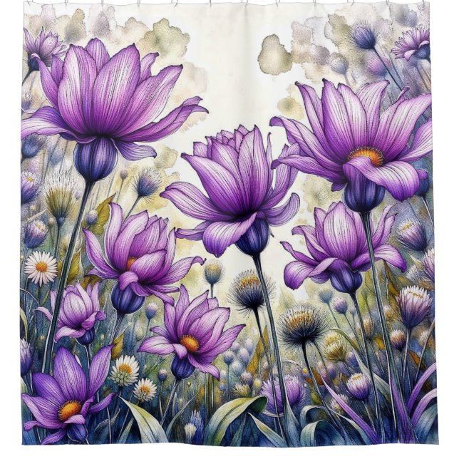 Watercolor Daisy Flower Design (Front)