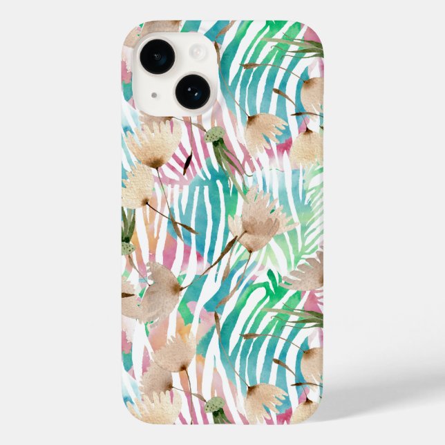 Watercolor Dandelion Pattern Case-Mate iPhone Case (Back)