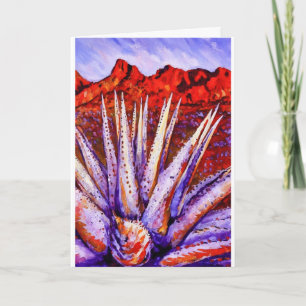 Watercolor Desert note card