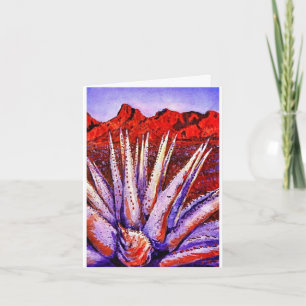 Watercolor Desert note card