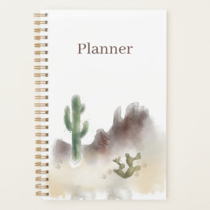 Watercolor Desert Planner 5.5 x 8.5 Annual