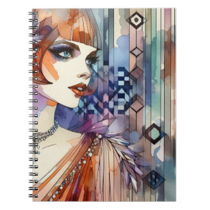 Watercolor design notebook