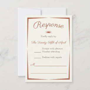 Watercolor Destination: Romantic Desert RSVP