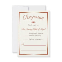 Watercolor Destination: Romantic Desert RSVP