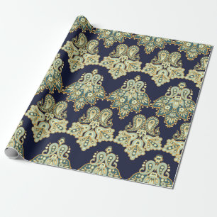 watercolor digital background pattern on textures wrapping paper