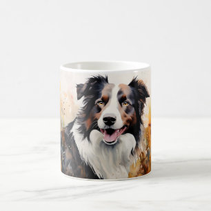 Watercolor Dog Mug Wrap