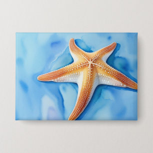 Watercolor Drawing of Starfish