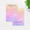 Watercolor Earring Necklace Jewellery Display Card