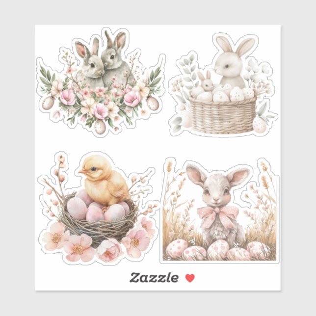 Watercolor Easter Brunch Mix (Sheet)