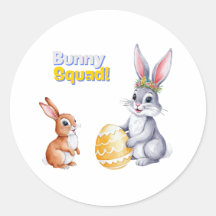 Watercolor Easter Card for Spring Holidays