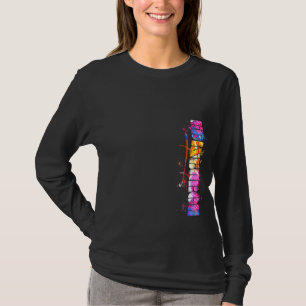 Watercolor Edinburgh Edinburgh Lettering T-Shirt