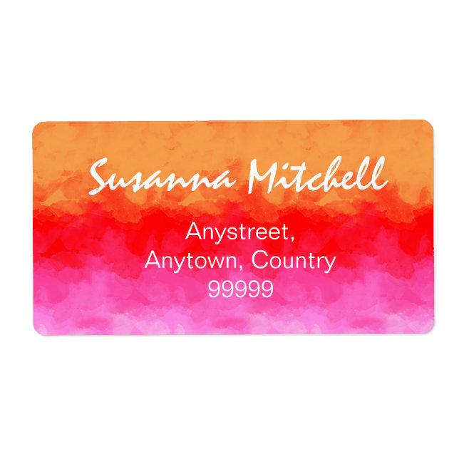 Watercolor Effects Fruit Salad ID134 (Front)