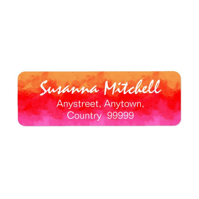 Watercolor Effects Fruit Salad ID134 (Front)