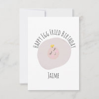 Watercolor Egg Cute Birthday Party