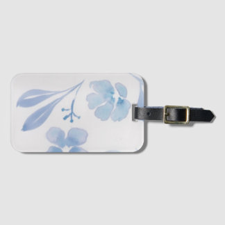 Watercolor elegance luggage tag