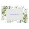 Watercolor Eucalyptus Bridal Shower Photo Frame
