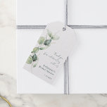 Watercolor Eucalyptus Bridal Shower Thank You Gift Tags<br><div class="desc">Eucalyptus Greenery Watercolor Bridal Shower Thank You Classic Round Sticker that you can easily customize for your special event and annual occasions.</div>