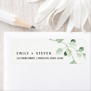 watercolor eucalyptus decor
