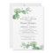 Watercolor eucalyptus elegant rehearsal dinner