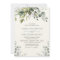 Watercolor Eucalyptus Greenery Wedding