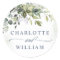Watercolor Eucalyptus Greenery Wedding Thank You